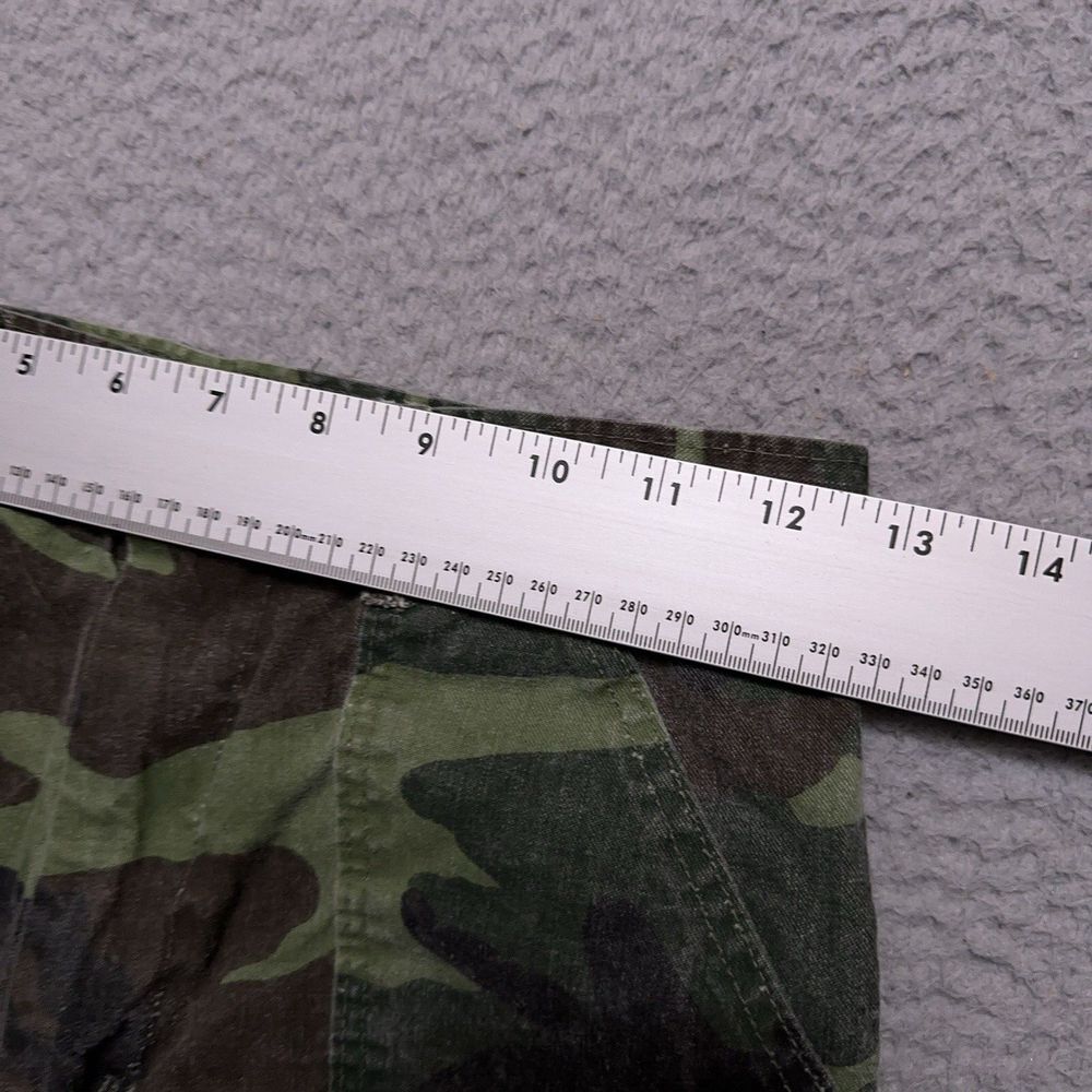 Vintage Five Brother Camo Pants Women's 25x29 Mid Rise Faded Military USA Made - Picture 3 of 10